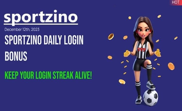 sportzino casino sign-up bonus